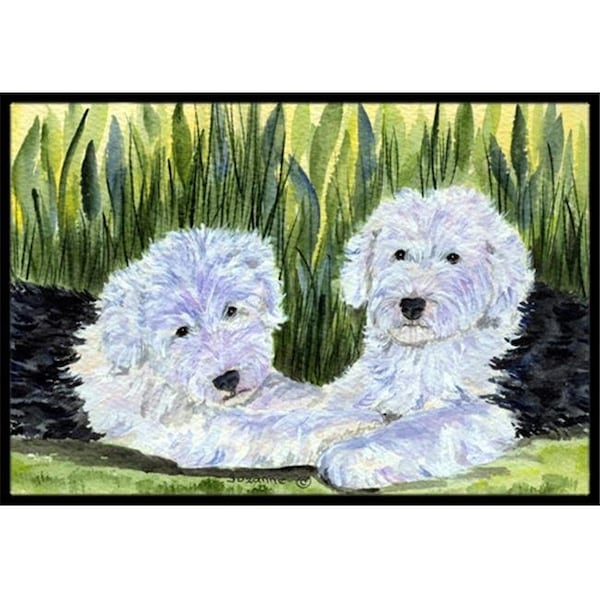 Carolines Treasures Carolines Treasures SS8282MAT 18 x 27 in. Old English Sheepdog Indoor & Outdoor Doormat SS8282MAT - main